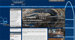 Desktop Screenshot of cnes-csg.fr